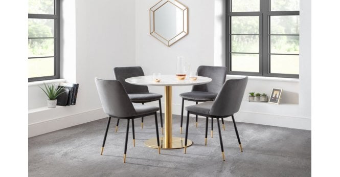 Julian Bowen Palermo Round Pedestal Table
