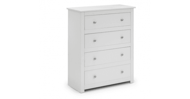 Julian Bowen Radley 4 Drawer Chest - Anthracite