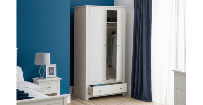 Julian Bowen Radley Wardrobe - Surf White