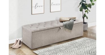 Ravello Blanket Box Mink Chenille