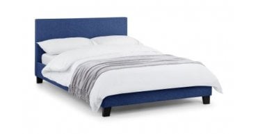 Rialto Lift Up Storage Bed Dark Blue 135Cm