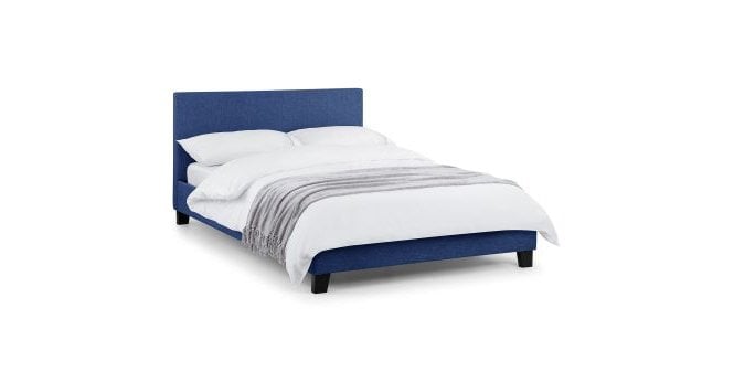 Julian Bowen Rialto Ottoman Storage 135cm Double Bed  Dark Blue