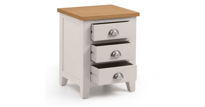Julian Bowen Richmond 3 Drawer Bedside