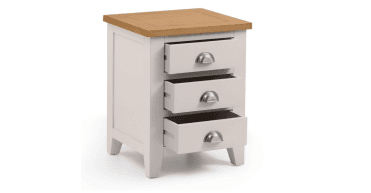 Richmond 3 Drawer Bedside