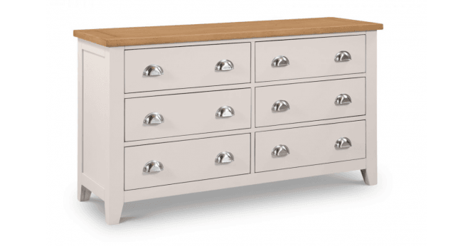 Julian Bowen Richmond 6 Drawer Wide Chest