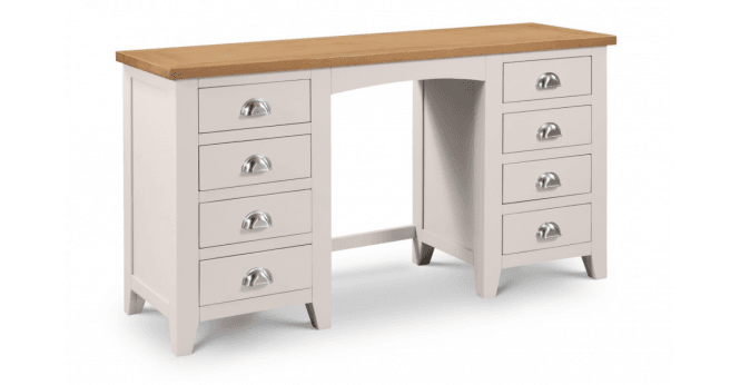 Julian Bowen Richmond Twin Pedestal Dressing Table