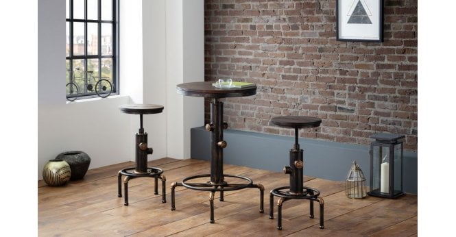 Julian Bowen Rockport Pipework Bar Table