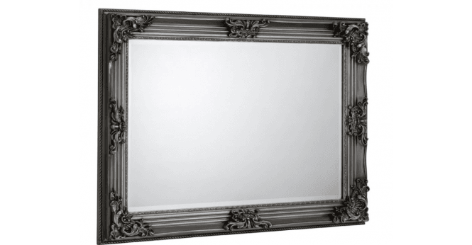Julian Bowen Rococo Pewter Wall Mirror