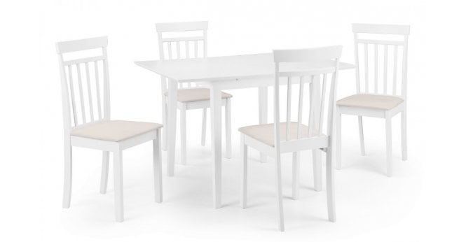 Julian Bowen Rufford Dining Table - White