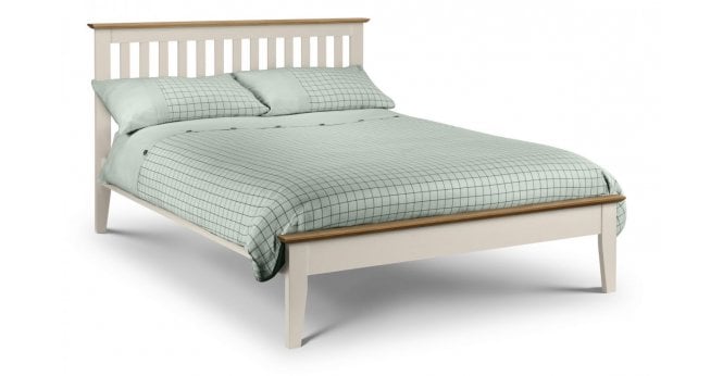 Julian Bowen Salerno 135cm Double Bed - Two Tone