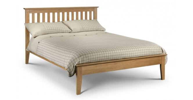 Julian Bowen Salerno 150cm King Bed - Oak