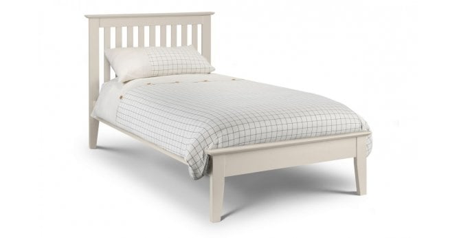 Julian Bowen Salerno 90cm Single Bed - Ivory