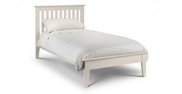 Salerno 90cm Single Bed - Ivory