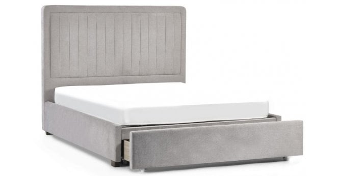 Julian Bowen Savannah King Bed 150Cm - Grey