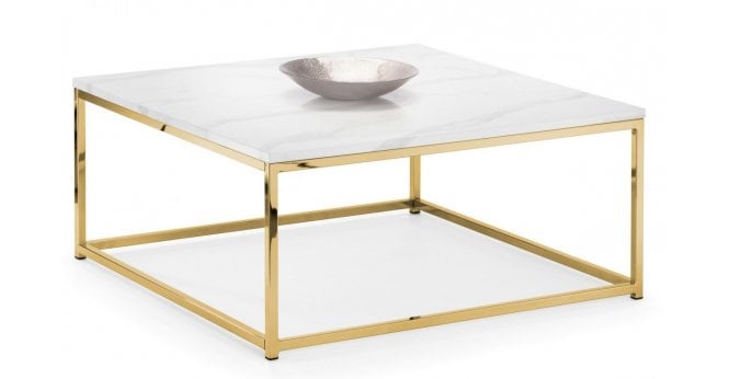 Julian Bowen Scala Coffee Table - Gold