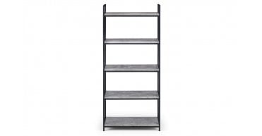 Staten Tall Concrete Bookcase