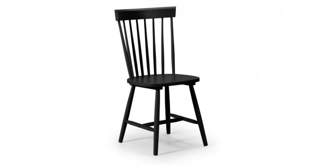 Julian Bowen Torino Black Chairs