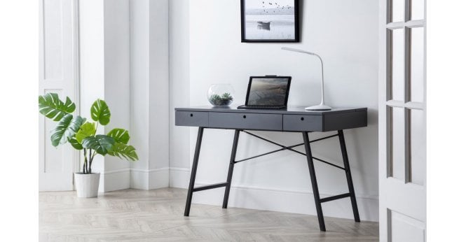 Julian Bowen Trianon Desk - Grey