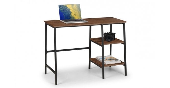 Julian Bowen Tribeca Desk - Walnut