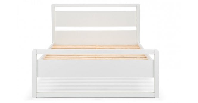 Julian Bowen Venice 135cm Double Bed - Surf White