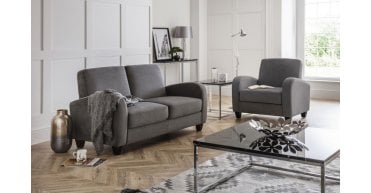 Vivo Chair In Dusk Grey Chenille