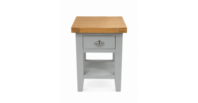 Kettle Interiors CLEARANCE - Tamworth Side Table Grey