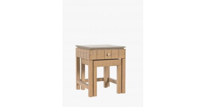 Laura Ashley  Braystone 1 Drawer Nest of Tables
