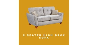 Lebus Ashley 2 Seater High Back Sofa