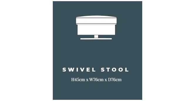 Lebus  Ashley Swivel Stool