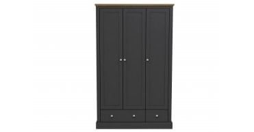 Devon 3 Door 2 Drawer Wardrobe