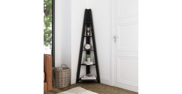 Tiva Corner Ladder Shelving