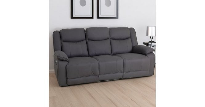 Maison Milan Power Reclining 3 Seater Sofa