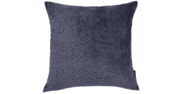 MALINI CUT VELVET DOTS IN NAVY 56 X 56