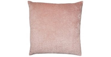 MALINI CUT VELVET DOTS PINK 56 X 56