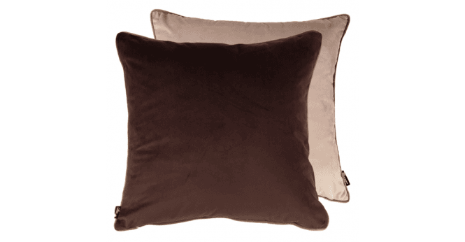 Malini  DBLE SIDED CHOC/TAUPE TAUPE 59X59