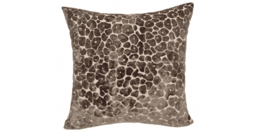 MALINI LEOPARD CUT VELV PAUL MONEYPENNY CHOC 56 X 56