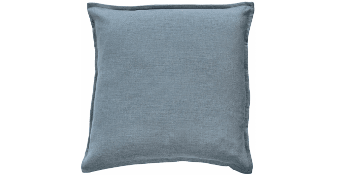 Malini  POLY LINEN MIX WITH FLANGE SEAFOAM 45 X 45