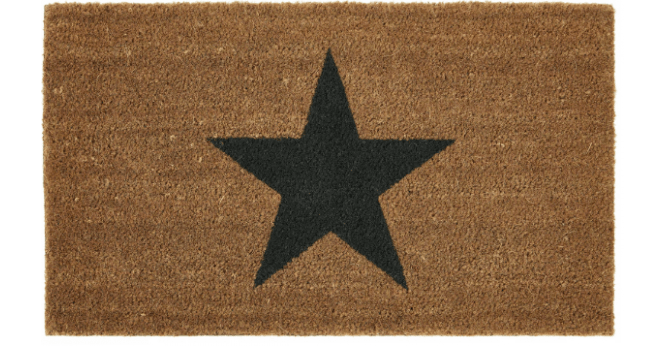 My Mat  Coir Insert Star