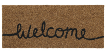 My Mat Coir Insert Welcome