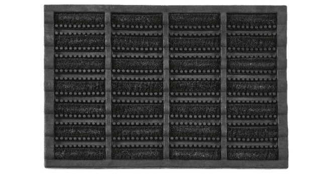 My Mat  Coir Scraper Mat Black