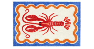 Dip&Drip Nylon Printed Bathroom Lobster