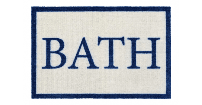 My Mat Dip & Drip Nylon Printed Bathroom Simply Bath