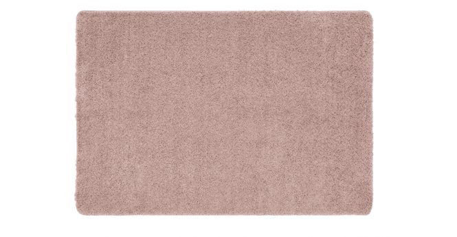 My Mat Howler & Scratch Shaggy Rug Nude Pink