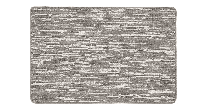 My Mat My Stain Resistant Broken Stripe Silver