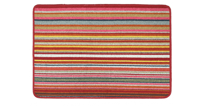 My Mat My Stain Resistant Candy Multi Bright Stripe