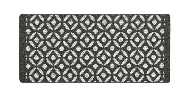 My Mat My Stain Resistant Crescent Charcoal