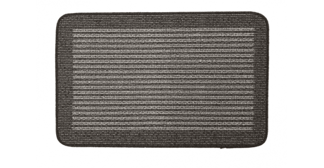 My Mat My Stain Resistant Stripe Charcoal