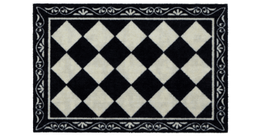 My Mat Nylon Indoor Pattern Manor Tile Runner