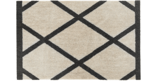 My Mat  Nylon Indoor Pattern My Border Geo Runner