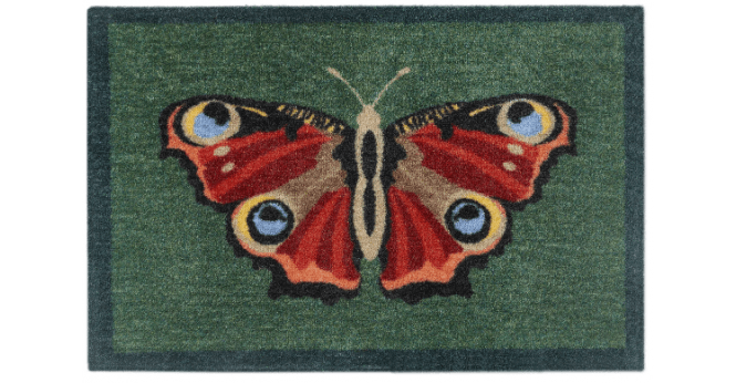 My Mat  Nylon Indoor Pattern My Butterfly